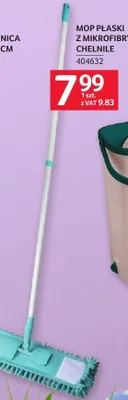 Mop płaski z mikrofibry Chenille promocja w Selgros