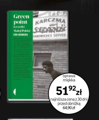 Książka Greenpoint Karczma Solidarność oprawa miękka promocja w Empik