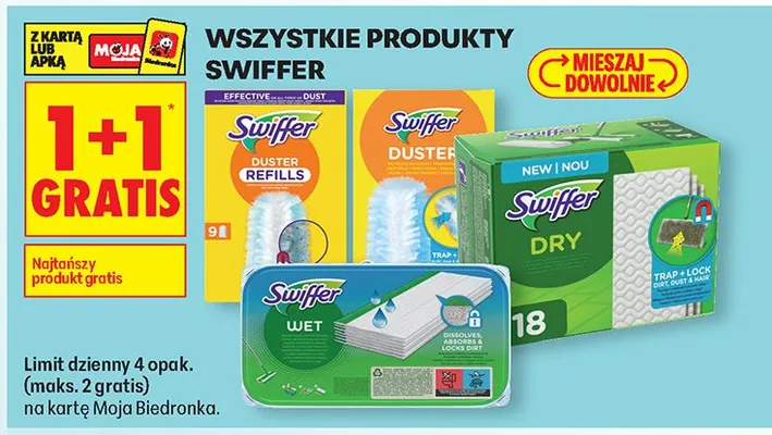 Wkłady do mopa Duster Refills promocja w Biedronka