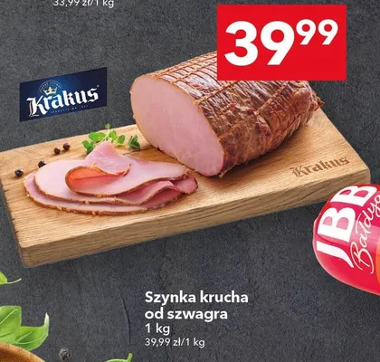 Szynka krucha od szwagra Krakus promocja w LEWIATAN