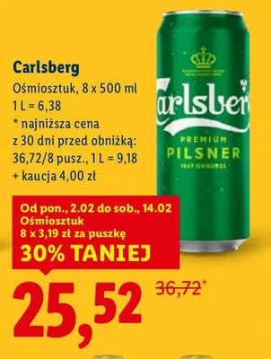 Piwo promocja w Lidl