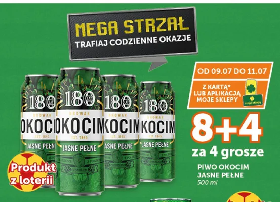 Piwo Okocim Jasne Pełne promocja w ABC