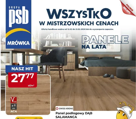 Panel podłogowy DAB Salamanca promocja w PSB Mrówka