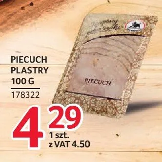 Piecuch plastry ZMB Białystok promocja w Selgros