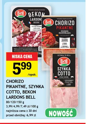 Bekon lardons Bell promocja w Gram Market