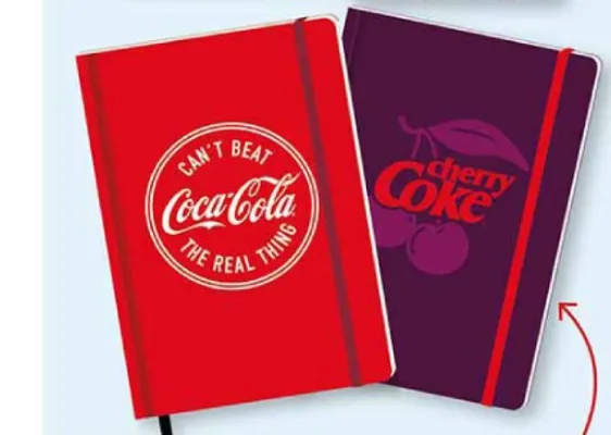 Notes B6 w linie w twardej oprawie, 96 str. promocja w Biedronka