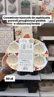 Ceramiczne naczynie do zapiekania Pepco Home promocja w Pepco