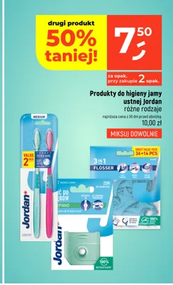 Nić dentystyczna Jordan Expand promocja w Dealz