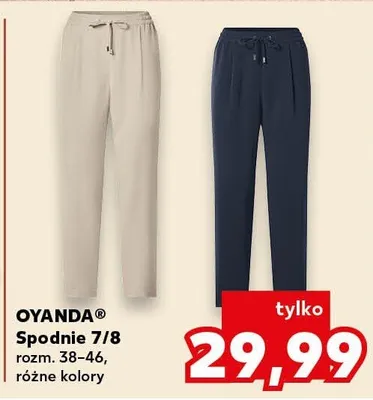 Spodnie 7/8 rozm. 38-46, różne kolory promocja w Kaufland
