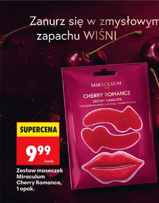 Zestaw maseczek Cherry Romance promocja w Biedronka