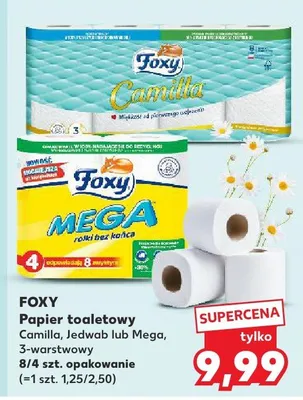 Papier toaletowy Mega  3-warstwowy  promocja w Kaufland