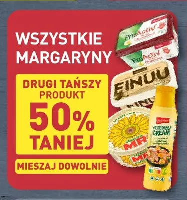 Margaryny promocja w Aldi
