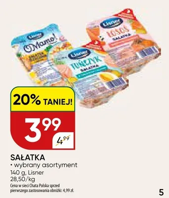 Sałatka promocja w Chata Polska