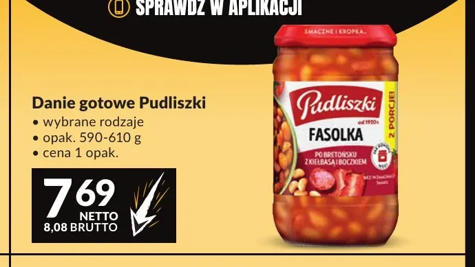 Danie gotowe Pudliszki promocja w Makro