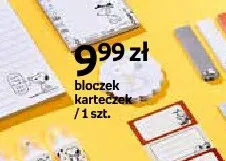 Bloczek karteczek Peanuts promocja w Empik