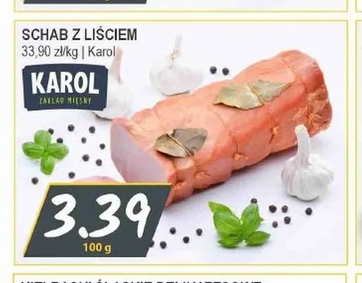 Schab z liściem Karol promocja w Słoneczko