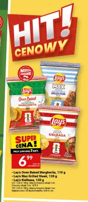 Chipsy Lay's Max Grilled Steak promocja w Twój Market