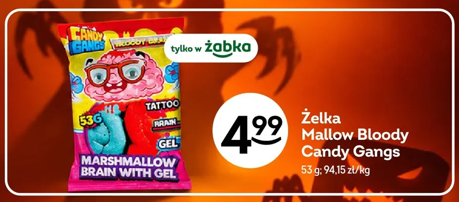 Żelka Mallow Bloody Candy Gangs promocja w Żabka