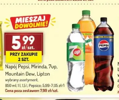 Napój gazowany Pepsi promocja w Avita