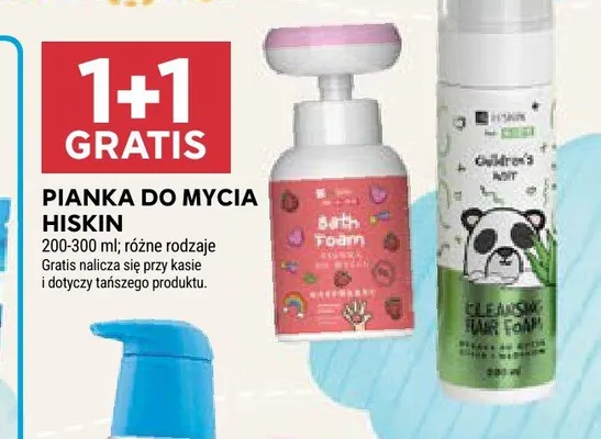 Pianka do kąpieli dla dzieci Hiskin Bath Foam promocja w Stokrotka