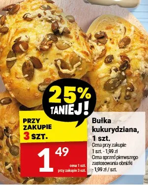 Bułka kukurydziana promocja w Twój Market