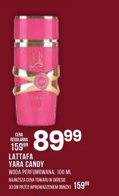 Woda perfumowana Lattafa Yara Candy promocja w Drogerie Natura