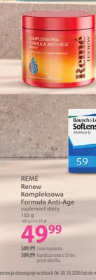 Suplement diety Remé Renew Kompleksowa Formuła Anti-Age promocja w Hebe