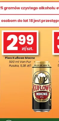 Piwo Kuflowe Mocne promocja w emma MARKET