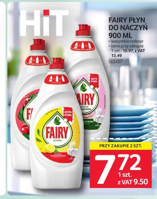 Płyn do naczyń Fairy promocja w Selgros