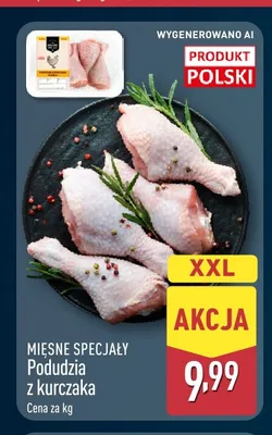 Podudzia z kurczaka Mięsne Specjały promocja w Aldi