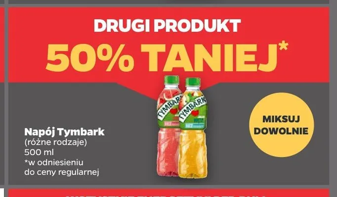 Napój Tymbark promocja w Netto