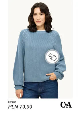 Sweter C & A promocja w C&A