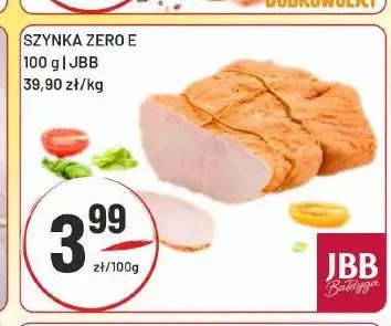 Szynka Zero E JBB promocja w Sedal