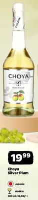 Wino Choya Silver Plum słodkie Japonia promocja w Netto