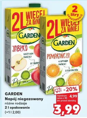 Napój niegazowany różne rodzaje promocja w Kaufland