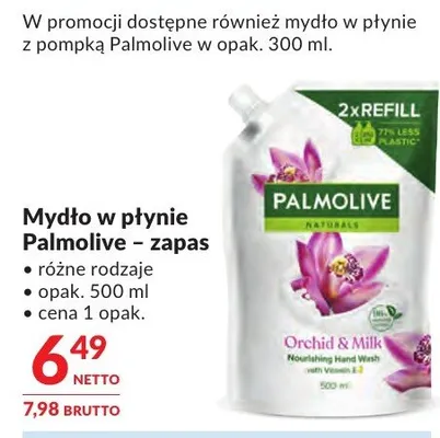 Mydło w płynie Palmolive – zapas promocja w Makro