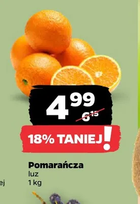 Pomarańcze promocja w Netto