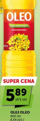 Olej rzepakowy promocja w Groszek