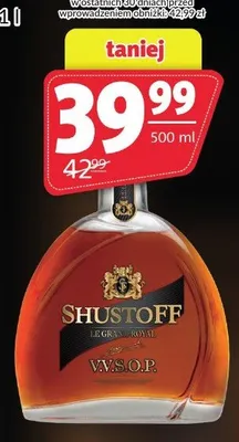 Brandy Shustoff Royal 5V.V.S.O.P. promocja w Prim Market