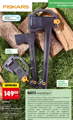 Siekiera uniwersalna A10 promocja w Biedronka