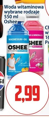 Woda witaminowa Oshee promocja w Kupiec