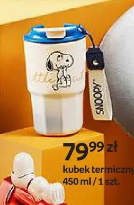 Kubek termiczny Snoopy 450 ml promocja w Empik