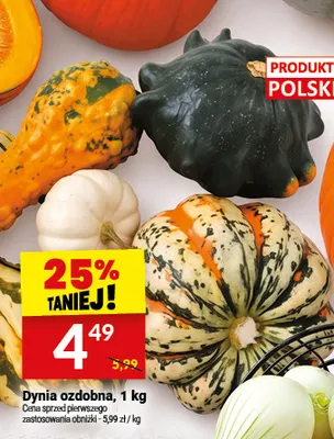 Dynia ozdobna promocja w Twój Market