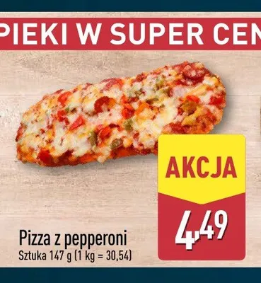 Pizza z pepperoni promocja w Aldi