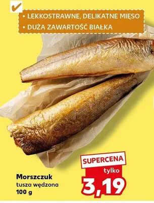 Morszczuk tusza wędzona promocja w Kaufland