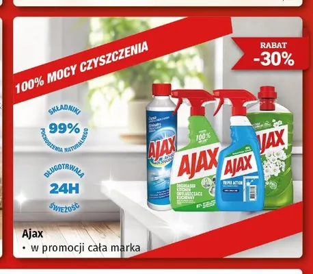 Produkty marki Ajax promocja w Drogeria Kosmyk