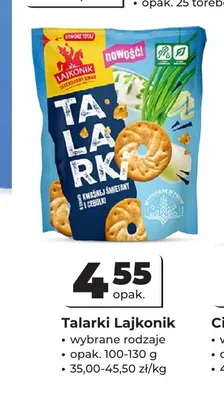 Talarki Lajkonik o smaku kwaśnej śmietany i cebulki promocja w Odido