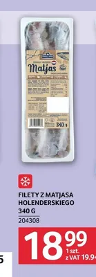 Filety z matjasa holenderskiego promocja w Selgros