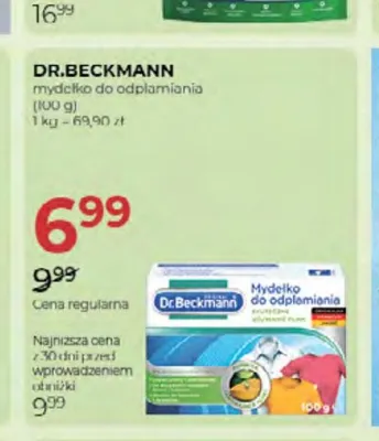 Mydełko do odplamiania Dr. Beckmann promocja w Drogerie Jawa