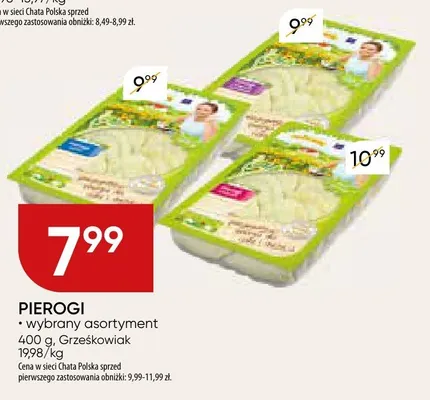Pierogi promocja w Chata Polska